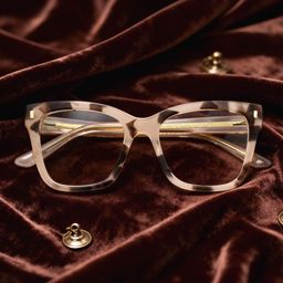 Rory Square Tortoise Glasses0
