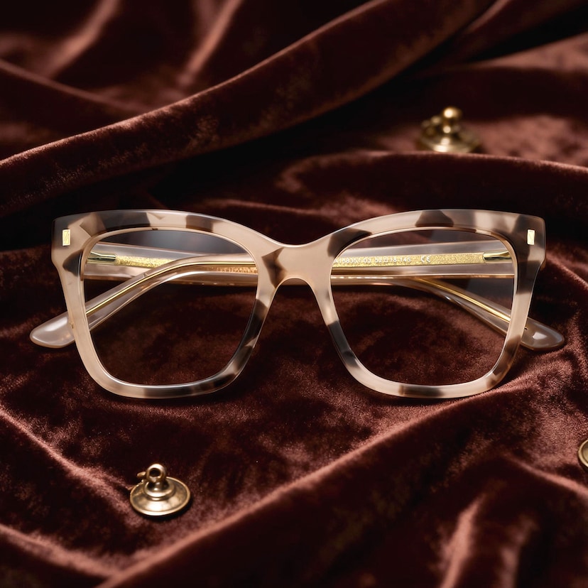 Rory Square Tortoise Glasses