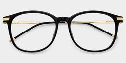 Greene Black Square Glasses2