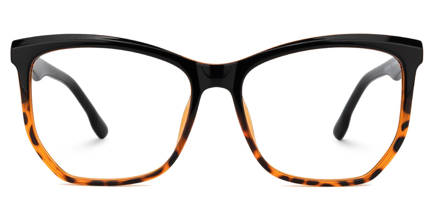 Geometric Libby Two-Tone Glasses deals -Zeelool Glasses0