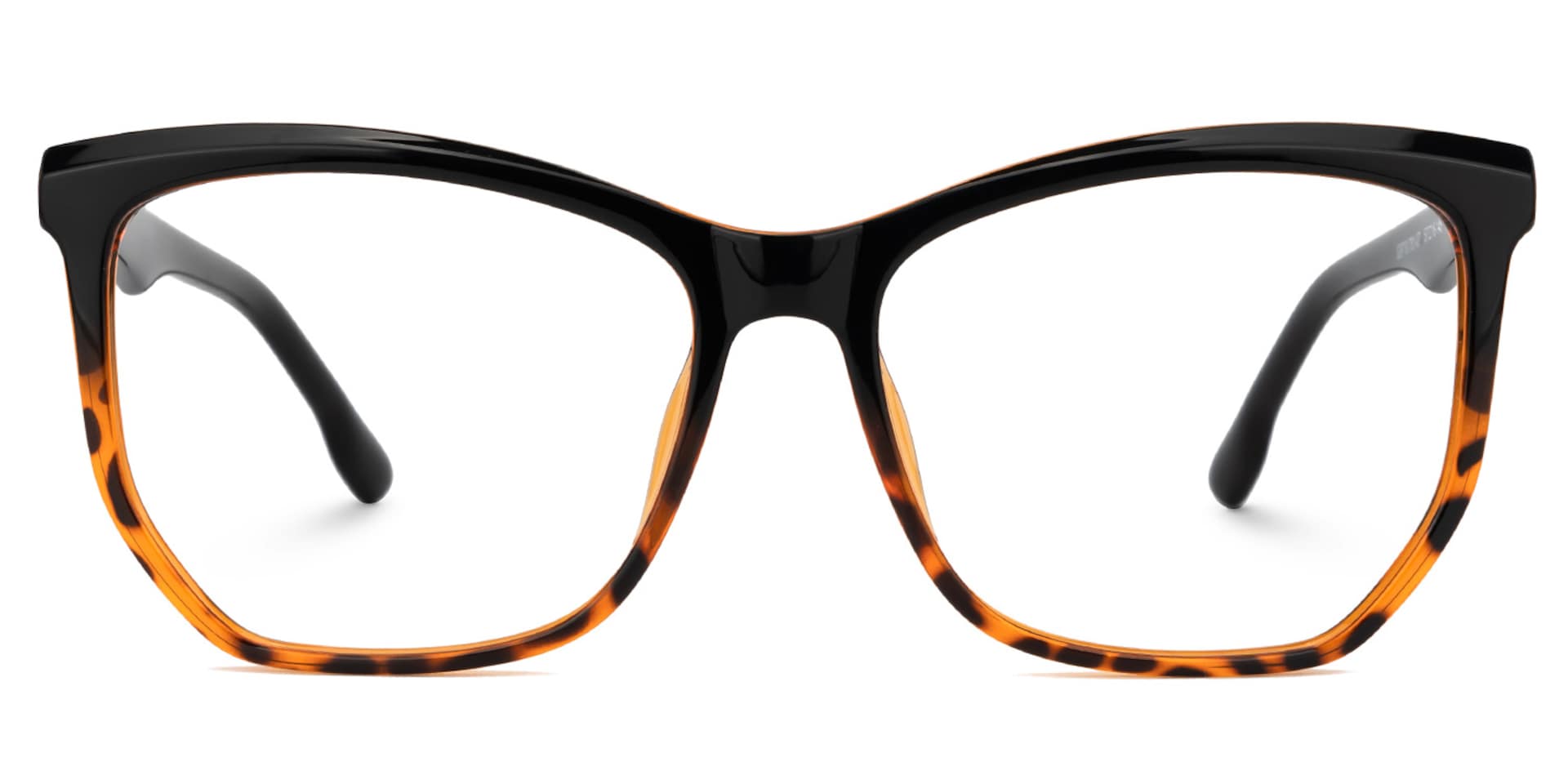 Geometric Libby Two-Tone Glasses deals -Zeelool Glasses0