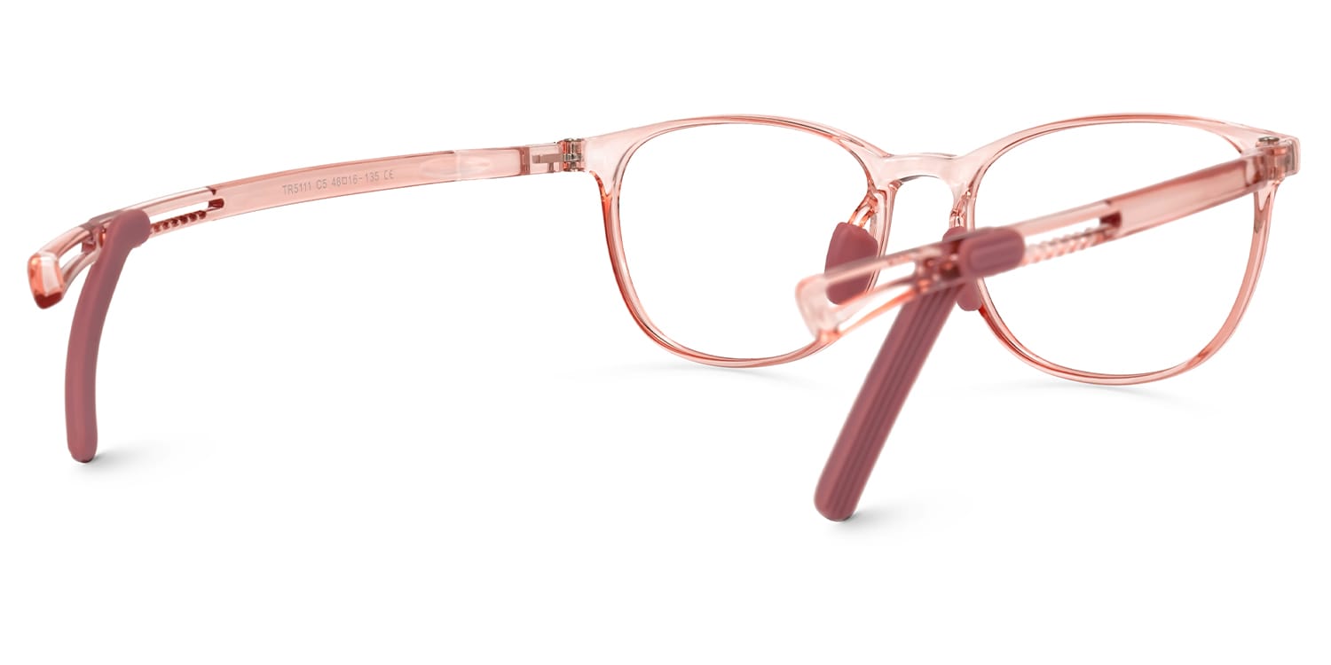 Kids Rectangle Keki Eyeglasees with Cute Style -Zeelool4