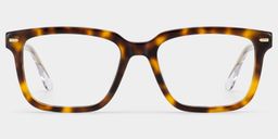 George Rectangle Tortoise Glasses1