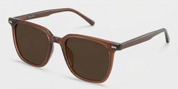 Eliza Dark Brown Square Glasses2