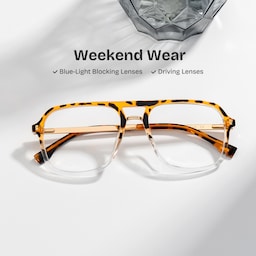 Kilworth Aviator Tortoise crystal Glassess0