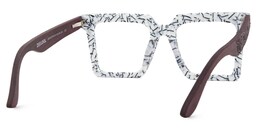 Pierre Square Pattern Glasses5