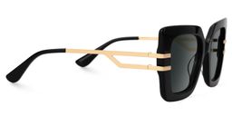 Poutine Square Black Glasses2