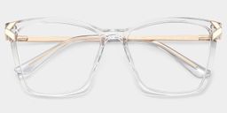 Tricee Square Clear Glasses4
