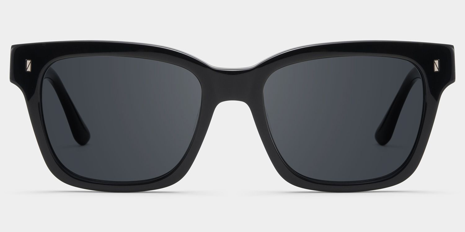Pride Square Black Sunglasses for Women & Men | ZEELOOL0
