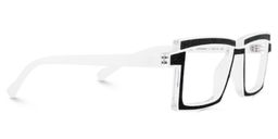 Zephyr Rectangle Black Glasses4