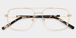 Iris Aviator Light Gold Glasses3