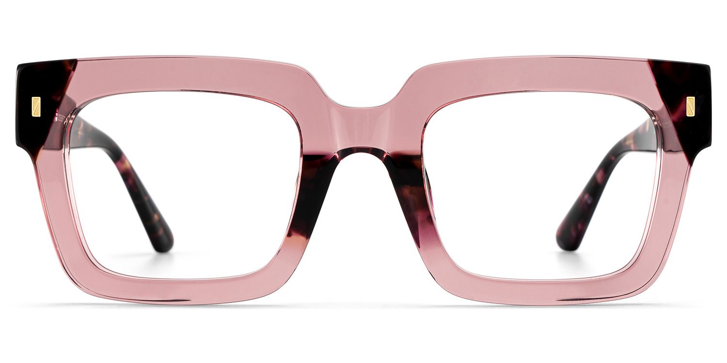 Sarah purple square frame glasses Online | ZEELOOL