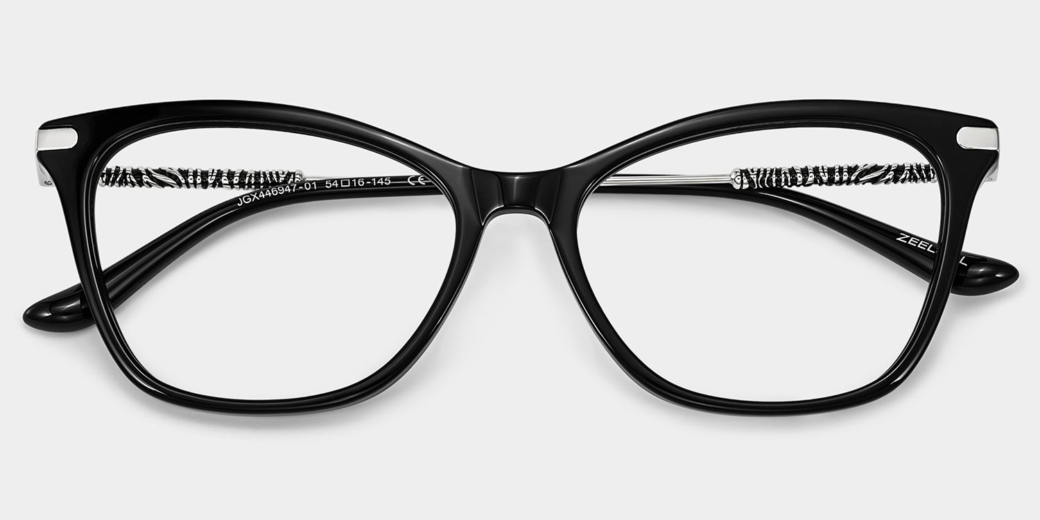 Lydia Black Cat-Eye Glasses | ZEELOOL2