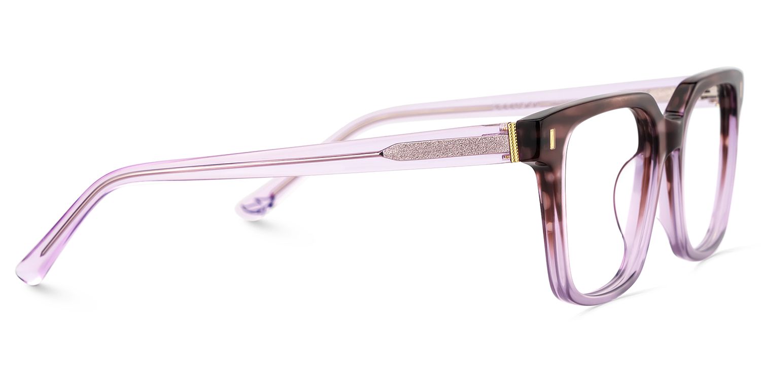Pagel Purple Thin Frame Eyeglasses | Zeelool4