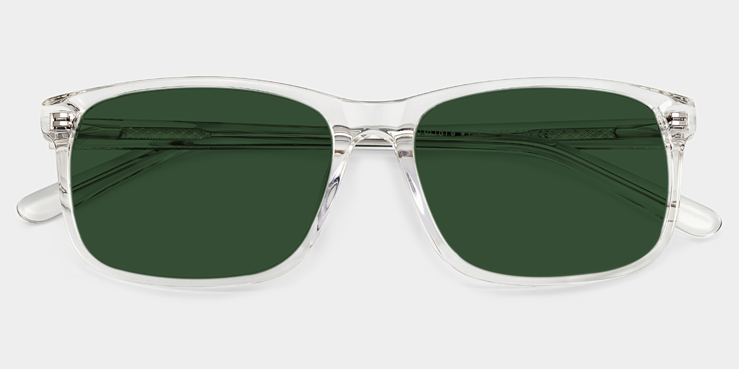 Connie Clear Rectangle Sunglasses to Frame Your Face | ZEELOOL1