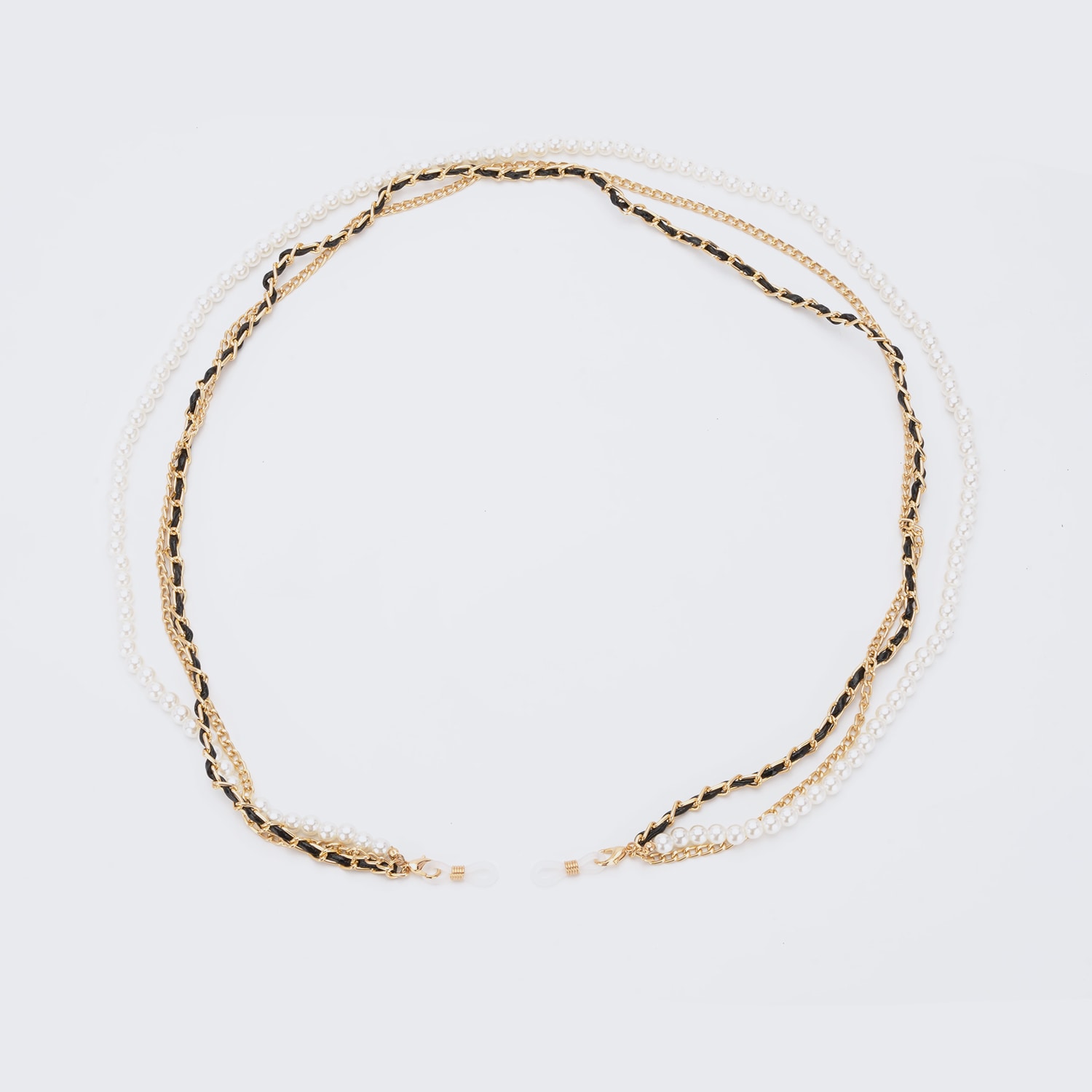 Stylish Popular Pearl Gold Eyeglasses Chains1