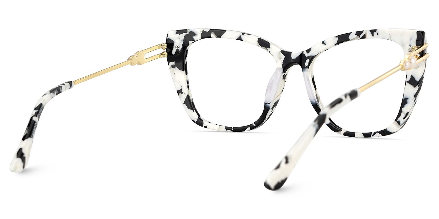 Victor Eyeglasses in Cat eye Cow Frame | Zeelool5