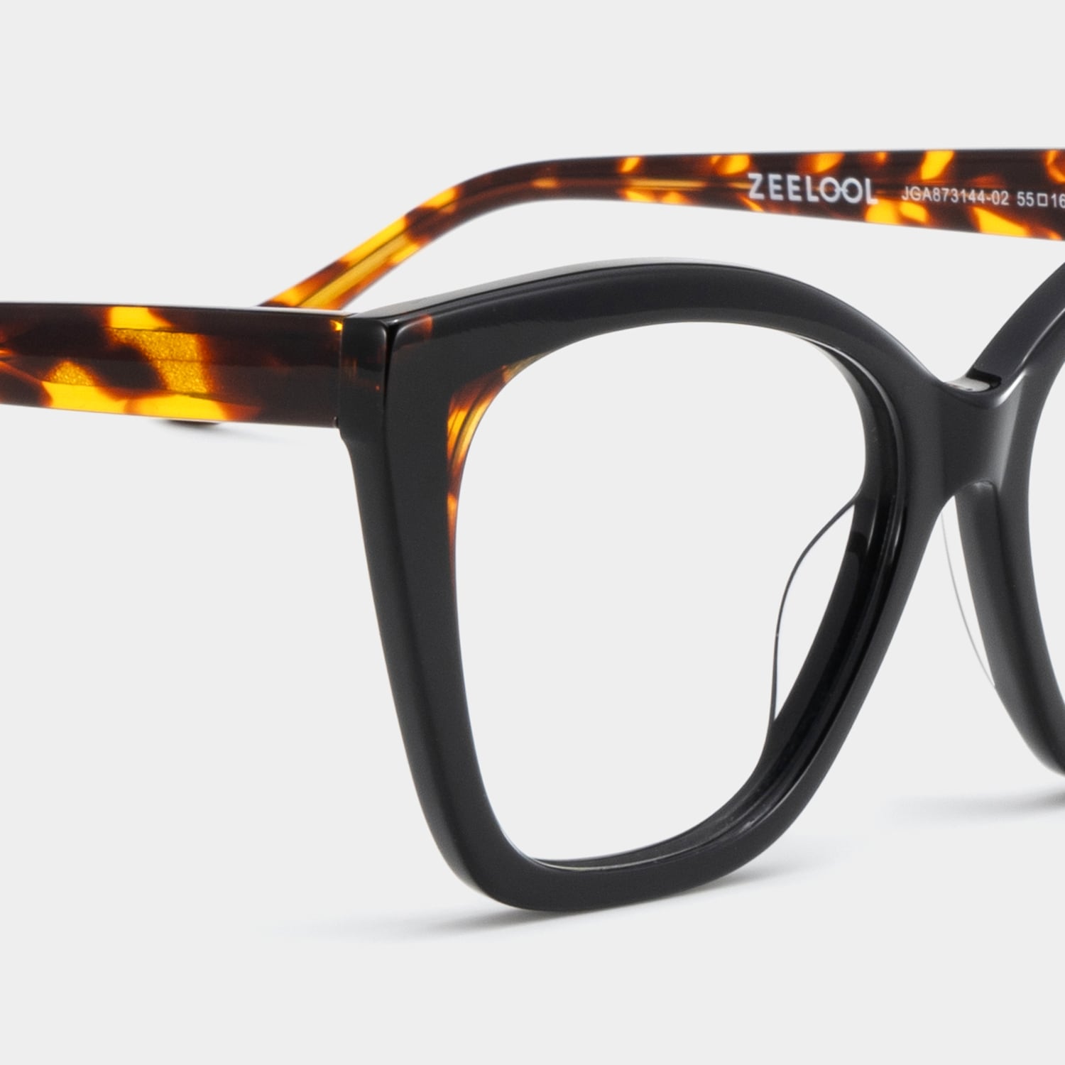 Kira Black Frame Glasses with Butterfly Frame Online | ZEELOOL5