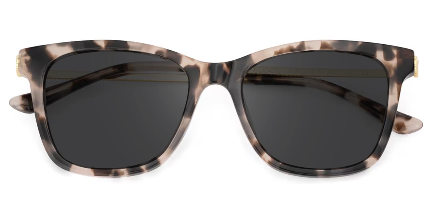 Vibert Rectangle Tortoise Glasses