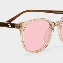 Allison Clear Brown Round Glasses4