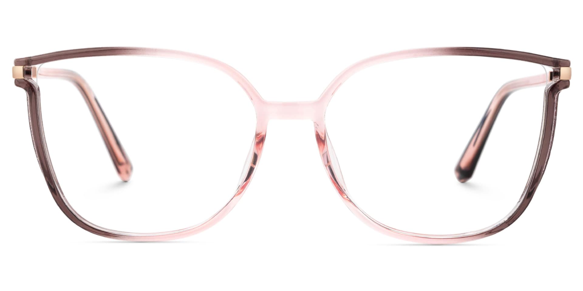 Rodz Pink-Tan Eyeglasses with Affordable Designer Frame0