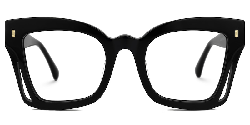 Dayana Square Black Glasses0