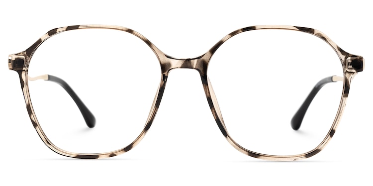 Lekesha Geometric Tortoise Glasses