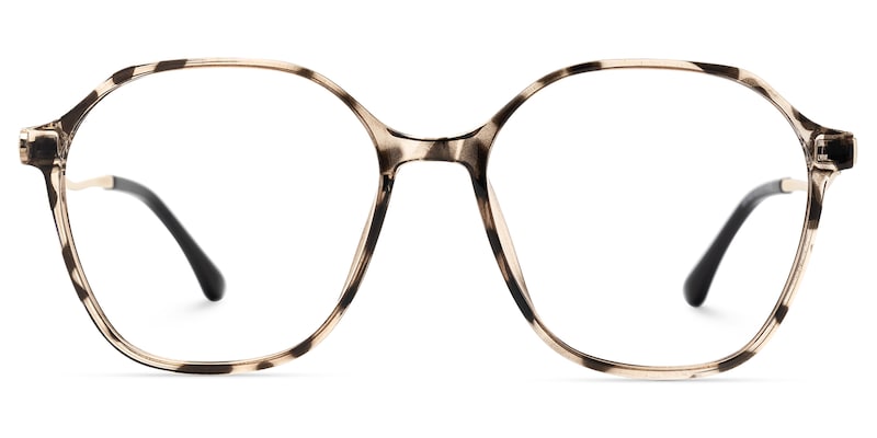 Lekesha Geometric Tortoise Glasses