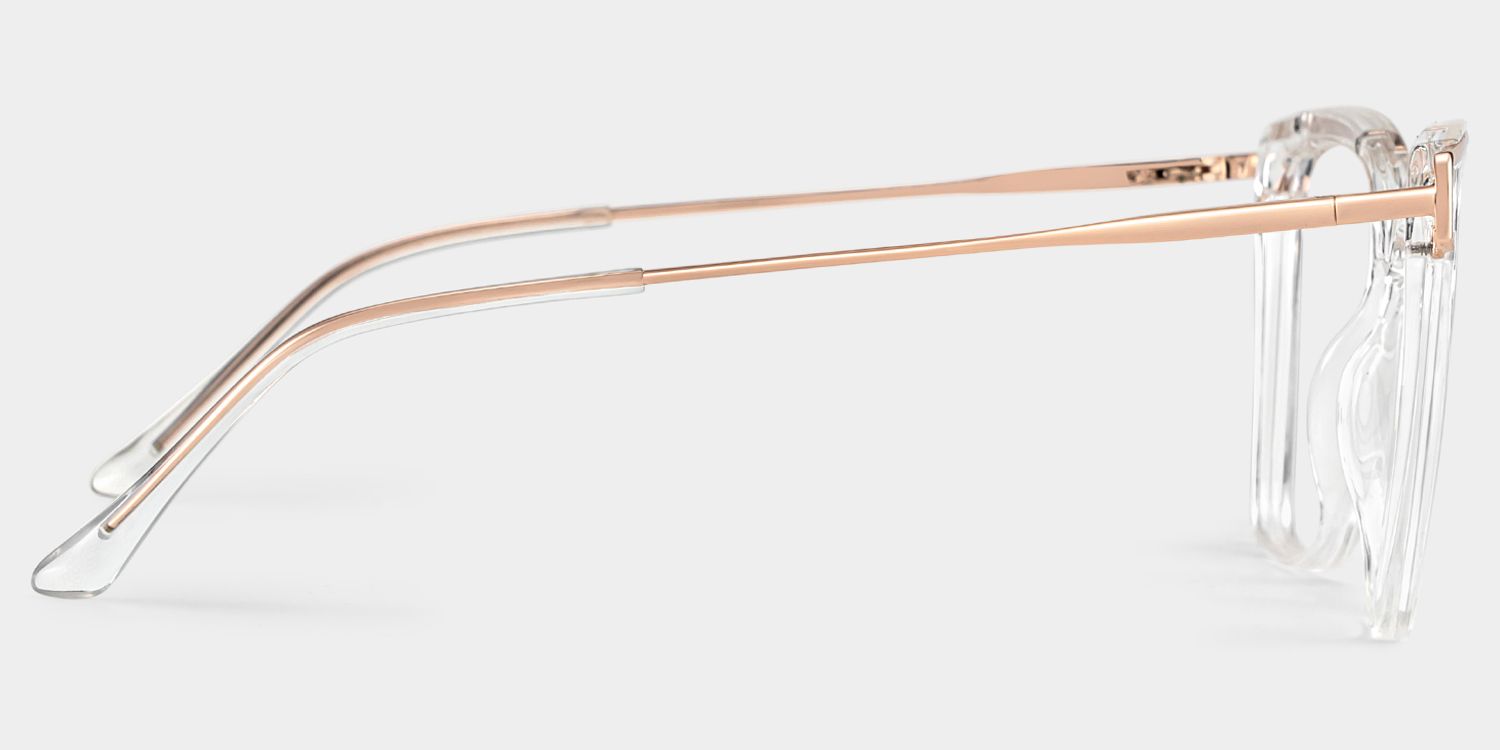 Krystle Square Clear Frame Glasses | Zeelool Optical6