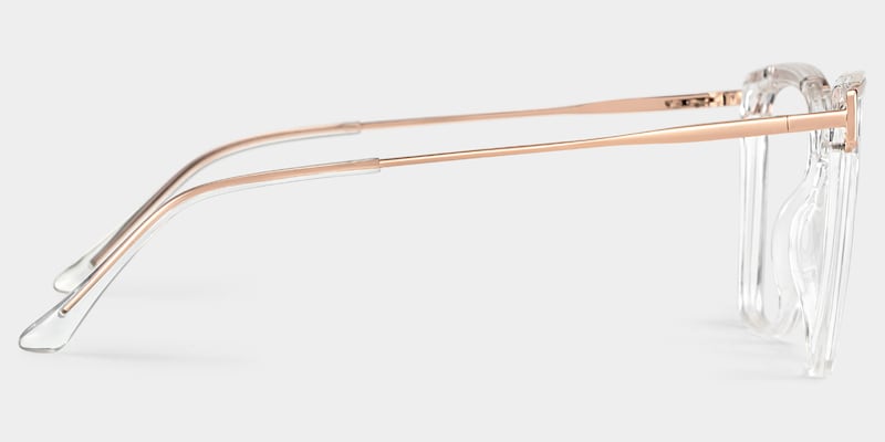 Krystle Square Crystal Frame Glasses | Zeelool Optical6