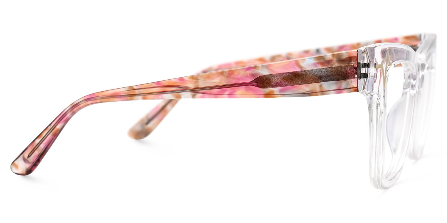 Cara Butterfly Clear Acetate Frames for Women | Zeelool2