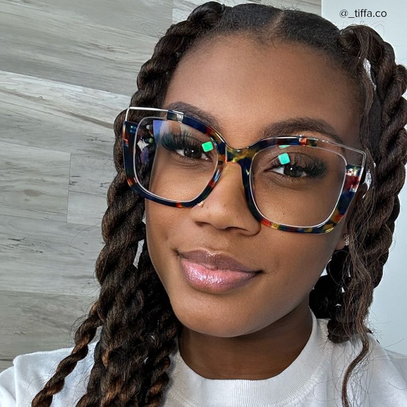 Square Dortch Blue-Tortoise Glasses and Colored Frames4