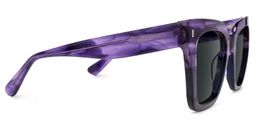 Kathya Purple Square Sunglasses2