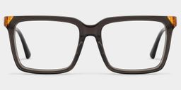 Troy Rectangle Light Gray Glasses1