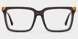 Troy Rectangle Light Gray Glasses1
