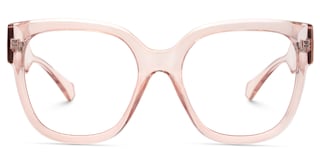 Reineke Square Pink Glasses0