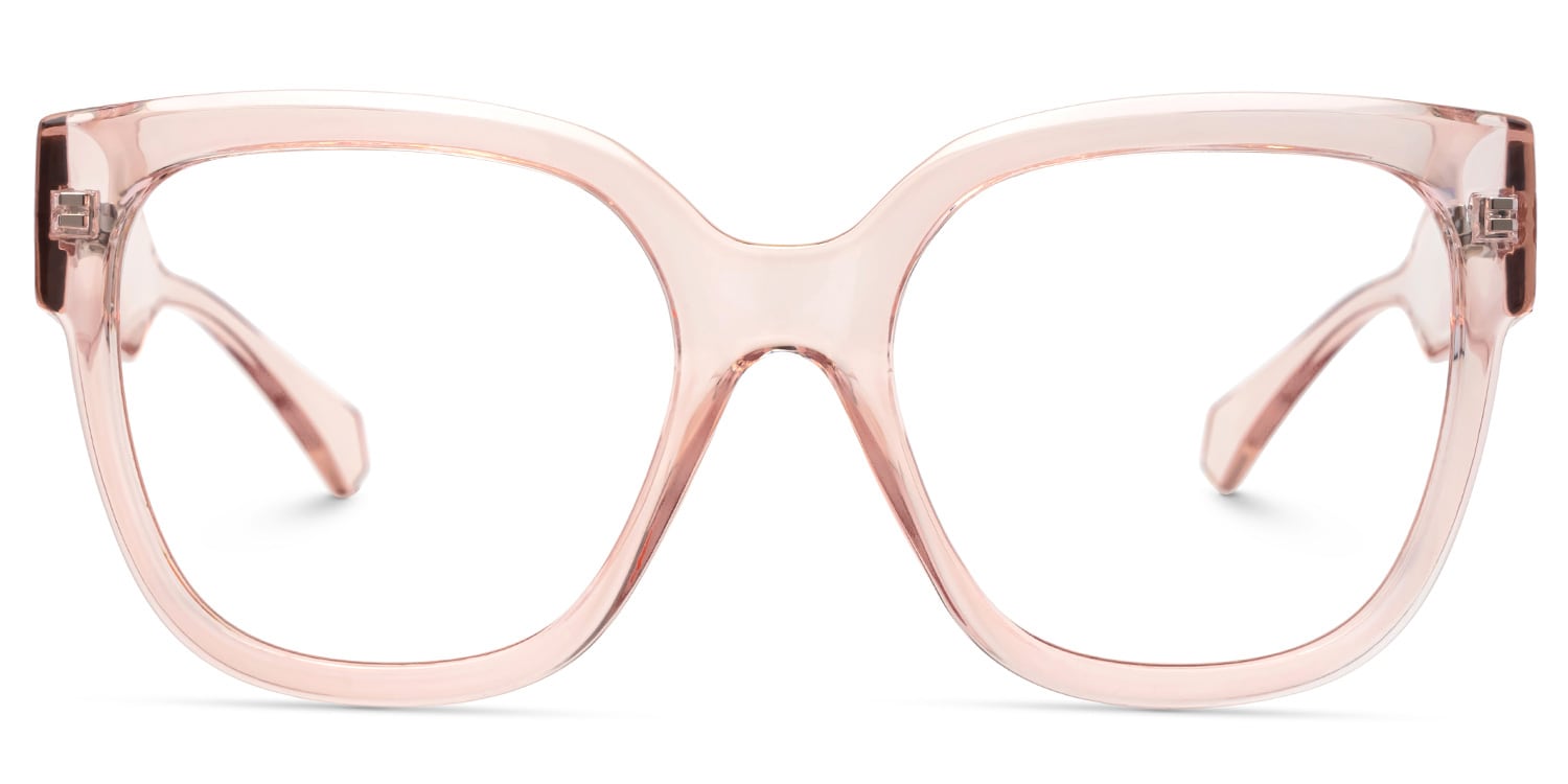 Reineke Square Pink Glasses0