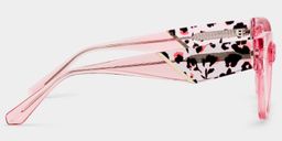 Skylar Butterfly Clear Pink Glasses7