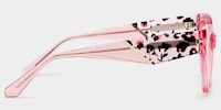 Skylar Butterfly Crystal Pink Glasses4