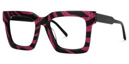 Shavorn Square Two-Tone Glasses1