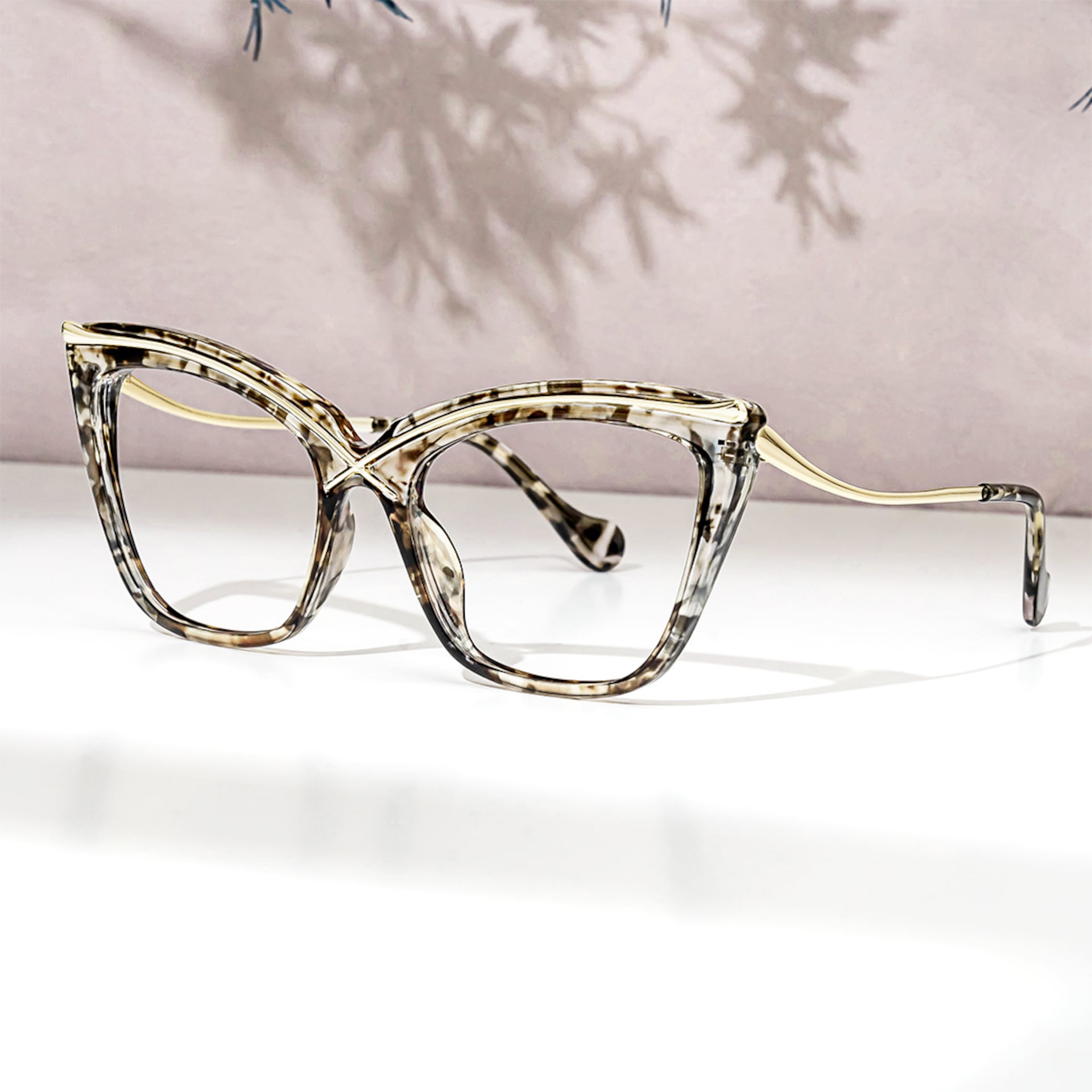 Winston Cat-eye Tortoise Frame Glasses | Zeelool Optical4