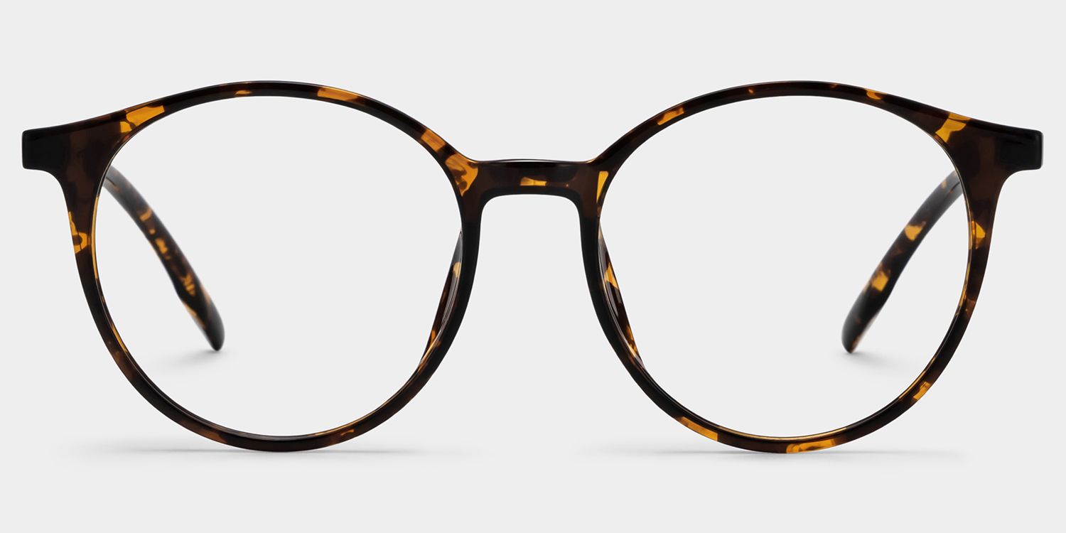 Blanco Round TortoiseShell Frame Glasses | ZEELOOL