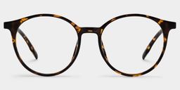 Blanco Round Tortoise Glasses0