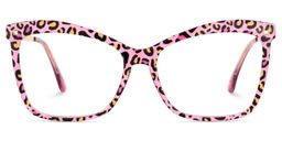 Isaebella Butterfly Leopard Glasses0