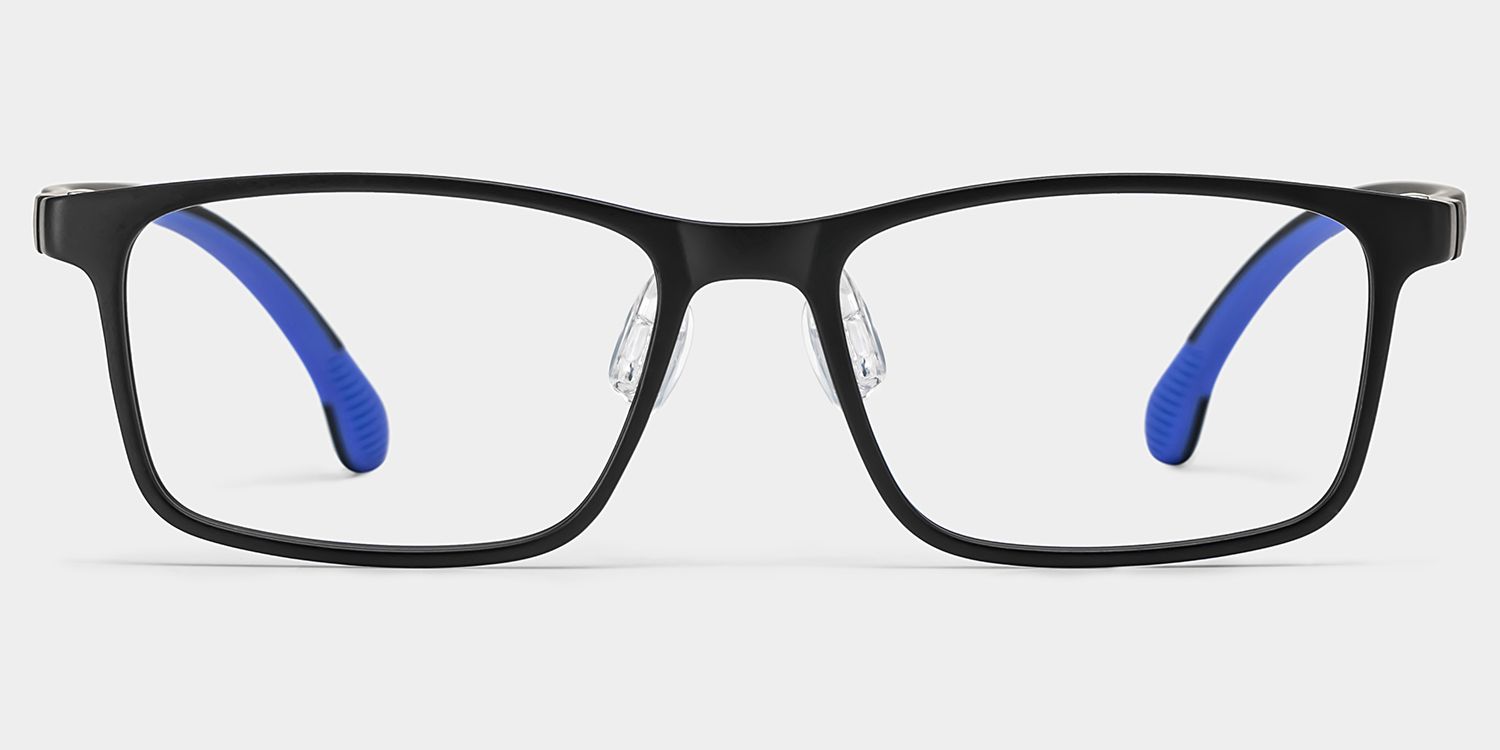 Sunny Rectangle Black Frame Eyeglasses for Tween1
