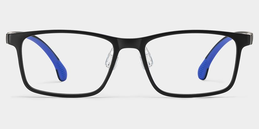 Sunny Rectangle Black Glasses