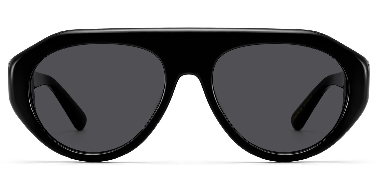 ZEELOOL x Aimee Song The Aviator Black Sunglasses