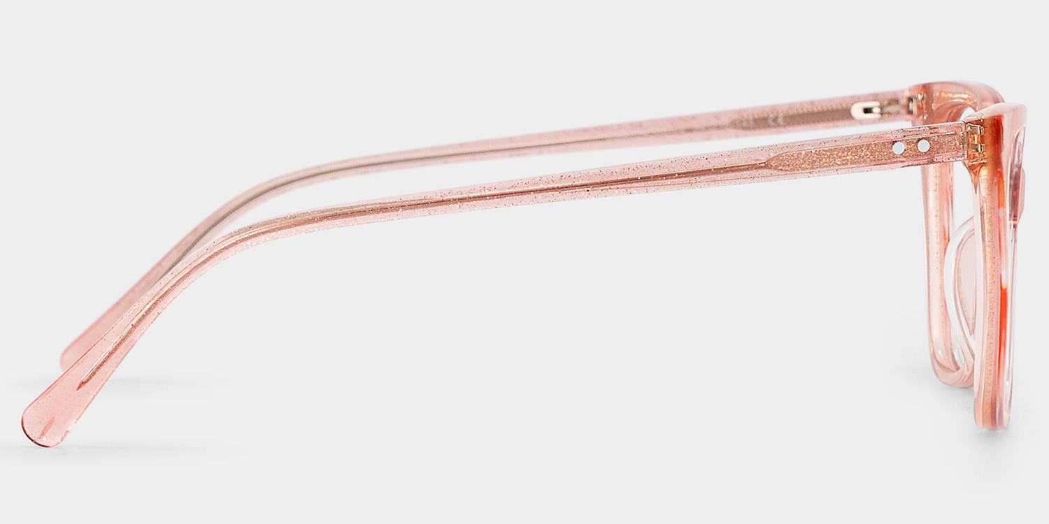 Jolie Pink Butterfly Gradient Frame Glasses | ZEELOOL4