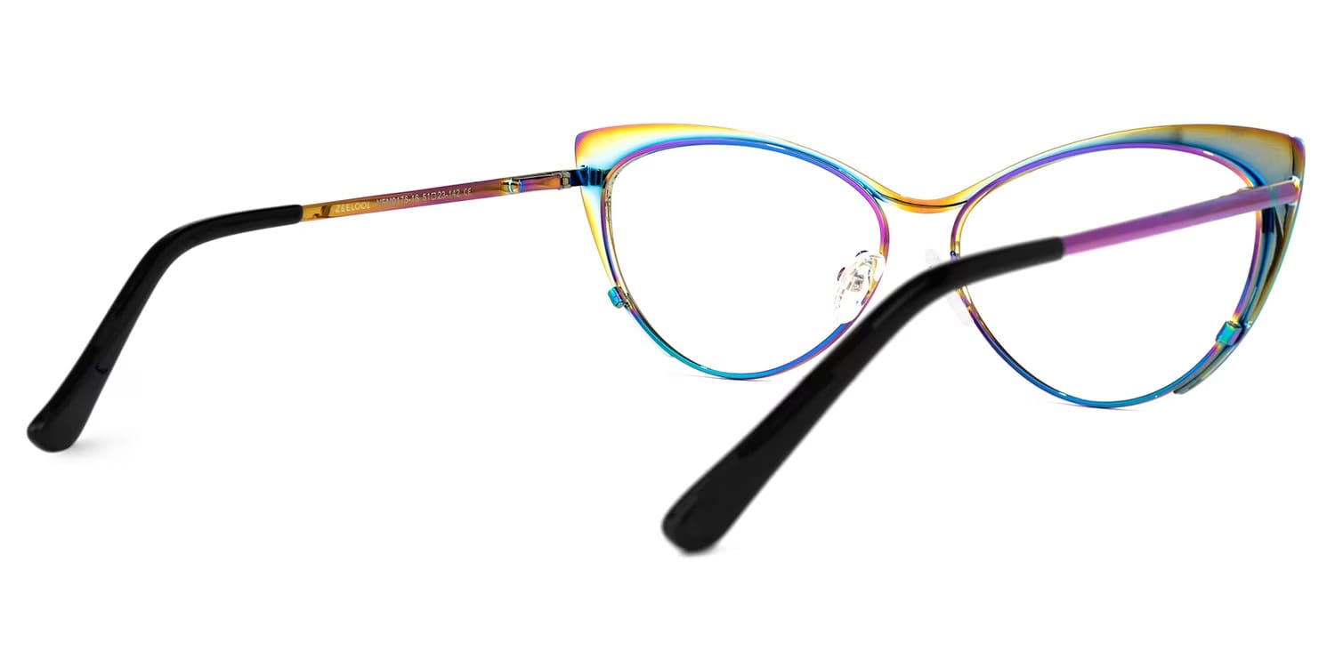 Ellen Cateye Iridescent Glasses3
