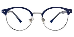 Lekka Browline Blue Glasses0